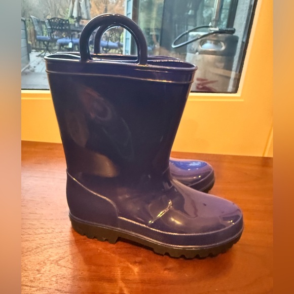 Zoogs Pull on rain boots, blue size 1 - Picture 5 of 6